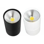 چراغ سقفی استوانه‌ای COB روکار آیدین