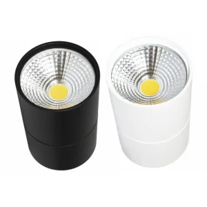 چراغ سقفی استوانه‌ای COB روکار آیدین