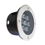 چراغ دفنی LED توان 7 وات, فرم 10 رویه 12 برند آیدین
