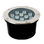 چراغ دفنی LED توان 12 وات, فرم 12 رویه 16/5 برند آیدین