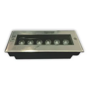 چراغ دﻓﻨﯽ LED ﻣﺴﺘﻄﯿﻞ, توان 6 وات (7*20 ﺳﺎﻧﺖ) برند آیدین