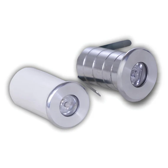 چراغ دﻓﻨﯽ LED توان 1وات , فرم 4 رویه 5 برند آیدین