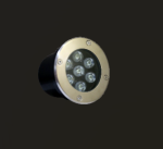 چراغ دفنی LED توان 7 وات, فرم 10 رویه 12 برند آیدین