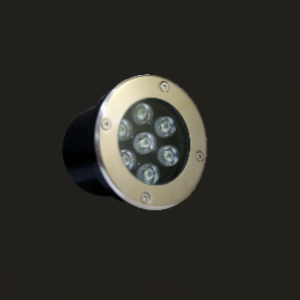 چراغ دفنی LED توان 7 وات, فرم 10 رویه 12 برند آیدین